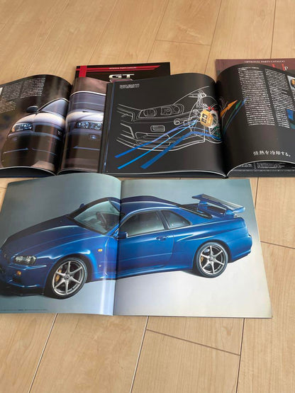 R34 Skyline GT-R Catalog Set