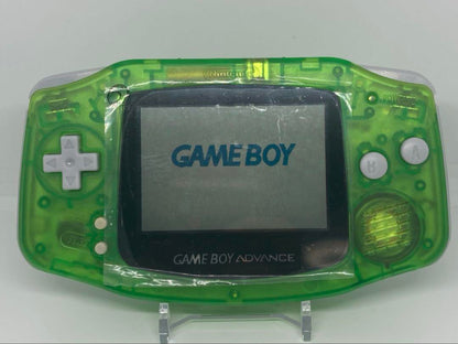 Game Boy Advance Clear Green