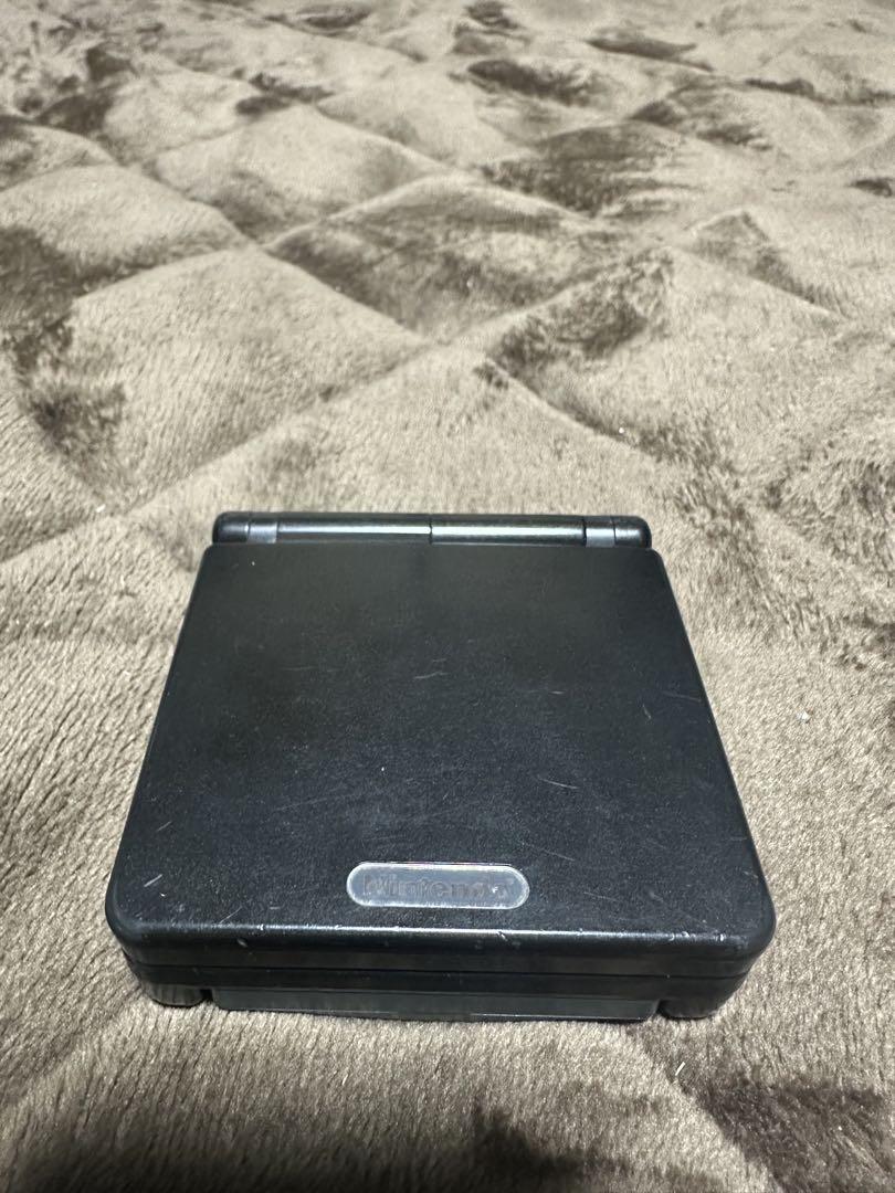 Nintendo Game Boy Advance SP Black AC Adapter Included