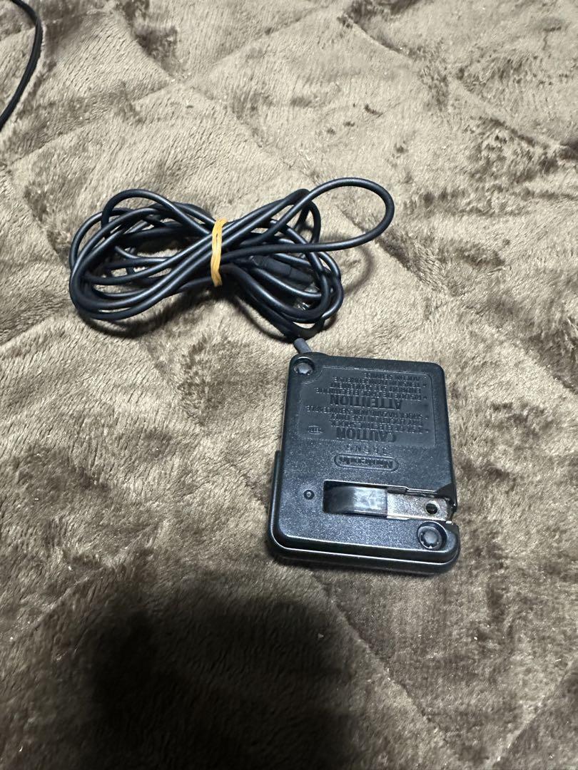 Nintendo Game Boy Advance SP Black AC Adapter Included