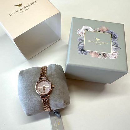 New Olivia Burton Rose Gold Bee Watch