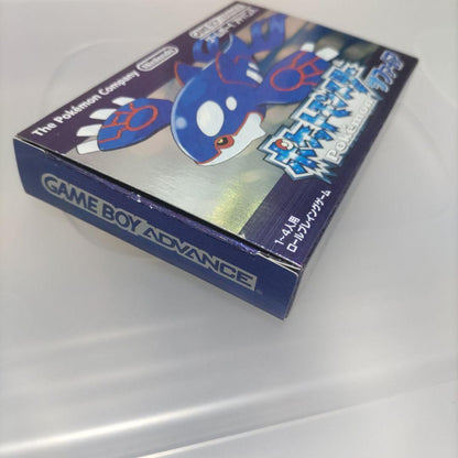 Mint Condition Pocket Monsters Sapphire Box Only No Software Game Boy Advance