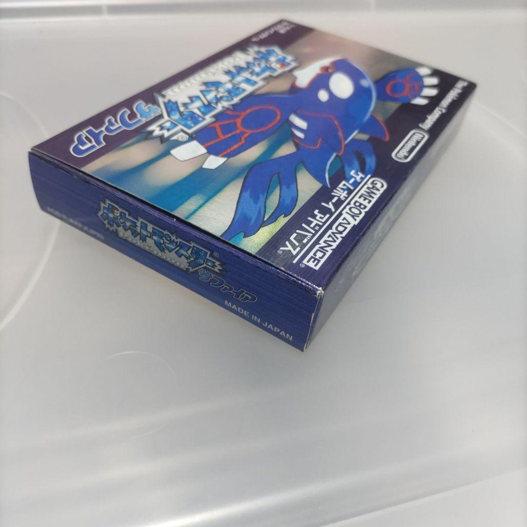 Mint Condition Pocket Monsters Sapphire Box Only No Software Game Boy Advance