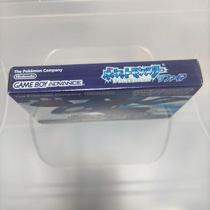 Mint Condition Pocket Monsters Sapphire Box Only No Software Game Boy Advance