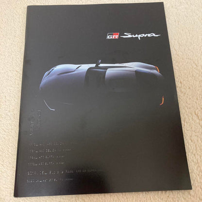 Toyota A90GR Supra Catalog