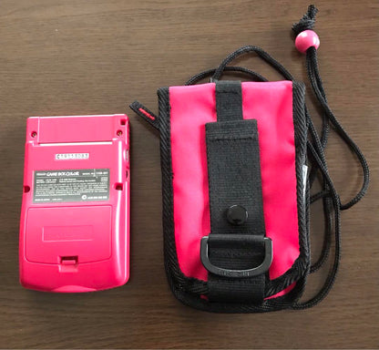 Game Boy Color (Red), case included