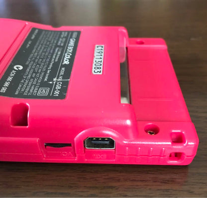 Game Boy Color (Red), case included