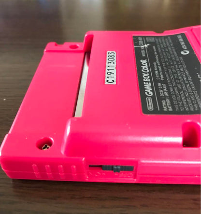 Game Boy Color (Red), case included