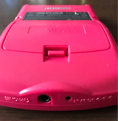 Game Boy Color (Red), case included