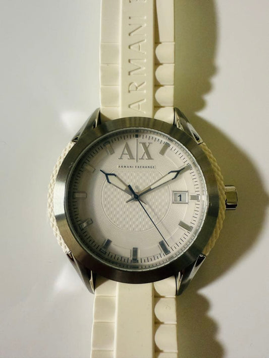 Armani Exchange Watch White