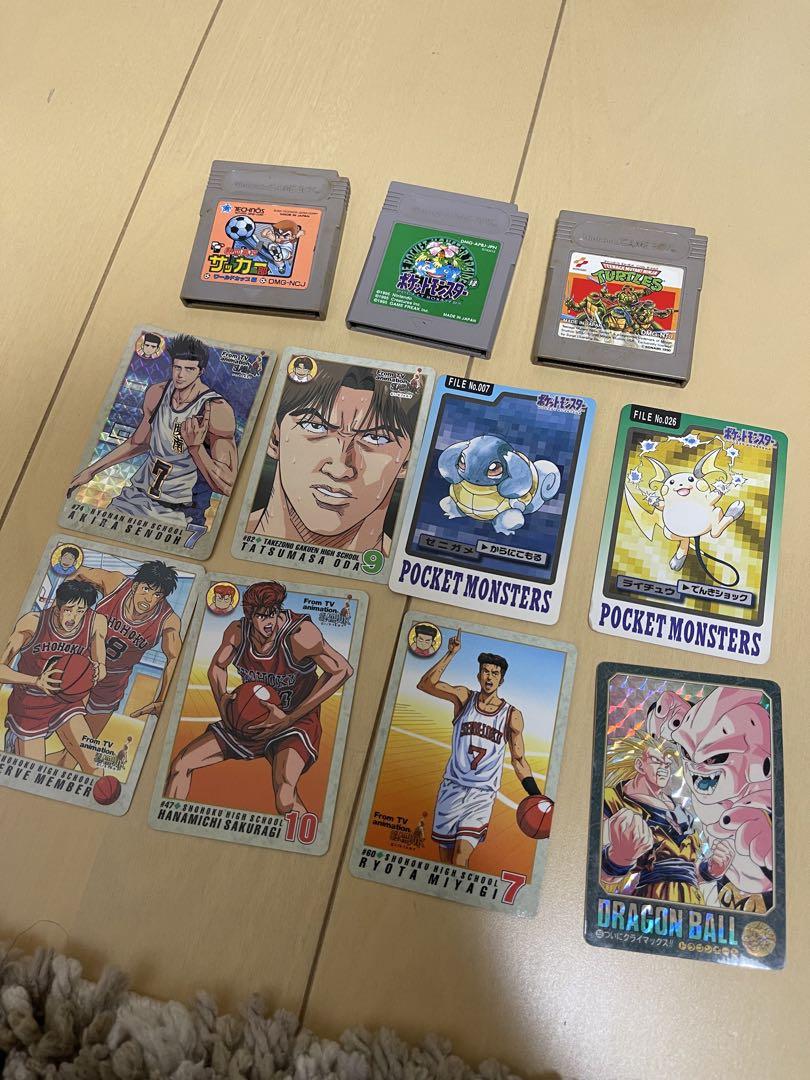 Game Boy Software and Card Sets