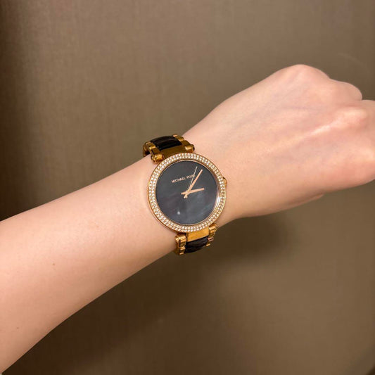 MICHAEL KORS Analog Winding Watch Gold/Black