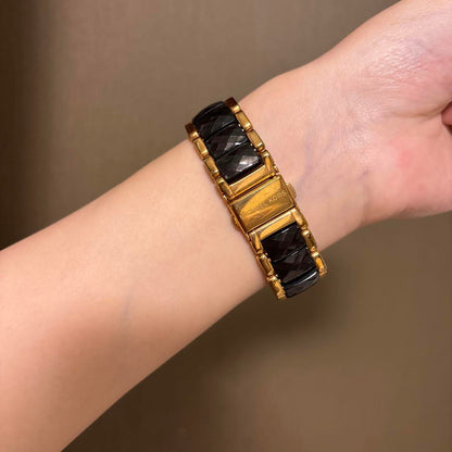 MICHAEL KORS Analog Winding Watch Gold/Black