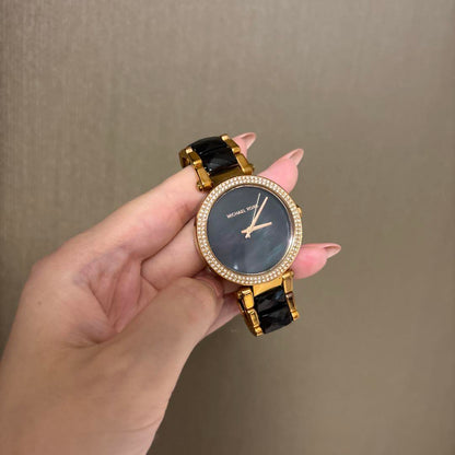 MICHAEL KORS Analog Winding Watch Gold/Black
