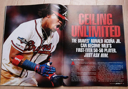 Baseball Digest MLB Acuna Jr. English Book Magazine Baseball