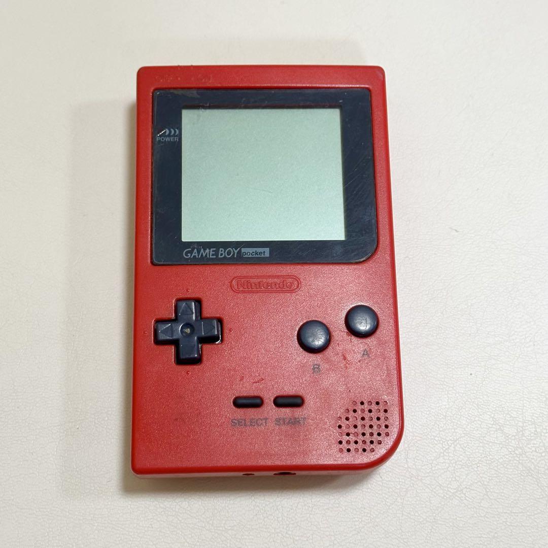 [Verified Functional] Red Game Boy Pocket Console