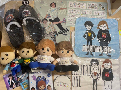 Bond Water Drop Goods Bundle Sale Hand-Signed Check Plushie T-Shirt Unused