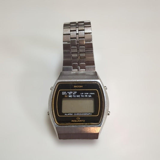 RICOH Digital Watch Alarm Chronograph