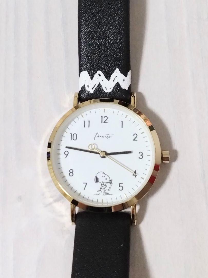 PEANUTS Belt Print Watch Snoopy Wristwatch