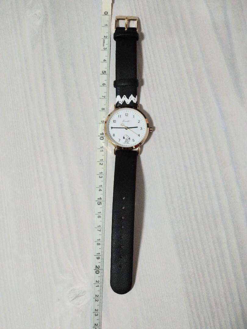 PEANUTS Belt Print Watch Snoopy Wristwatch