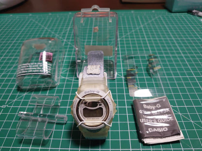 Battery Dead? Baby-G G'MIX Mirror White BG-390V-7T