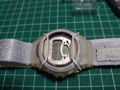 Battery Dead? Baby-G G'MIX Mirror White BG-390V-7T