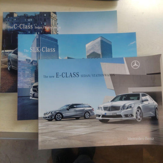 Mercedes-Benz Catalog Set of 3