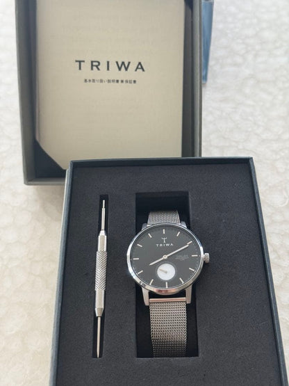 TRIWA Stockholm Black Mesh
