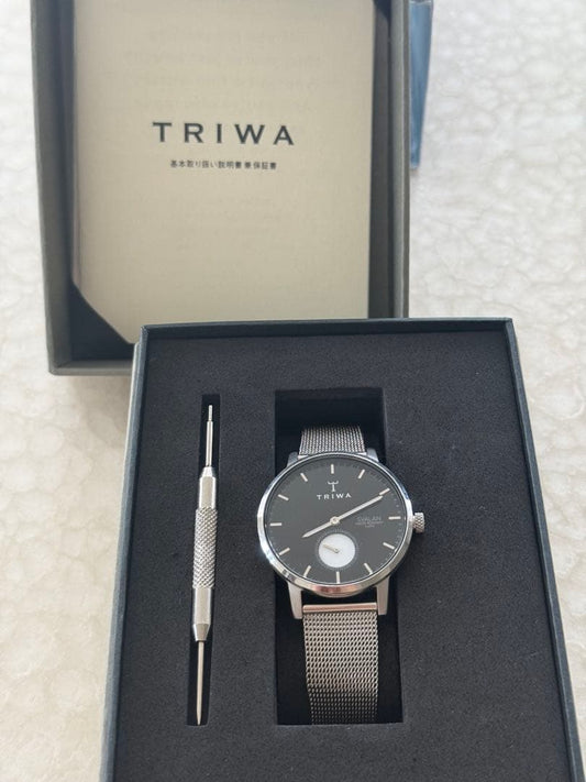 TRIWA Stockholm Black Mesh