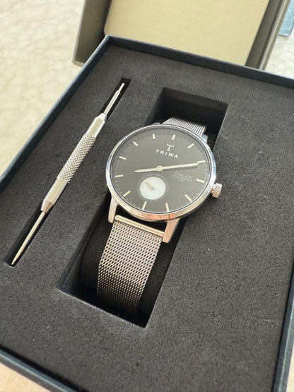 TRIWA Stockholm Black Mesh