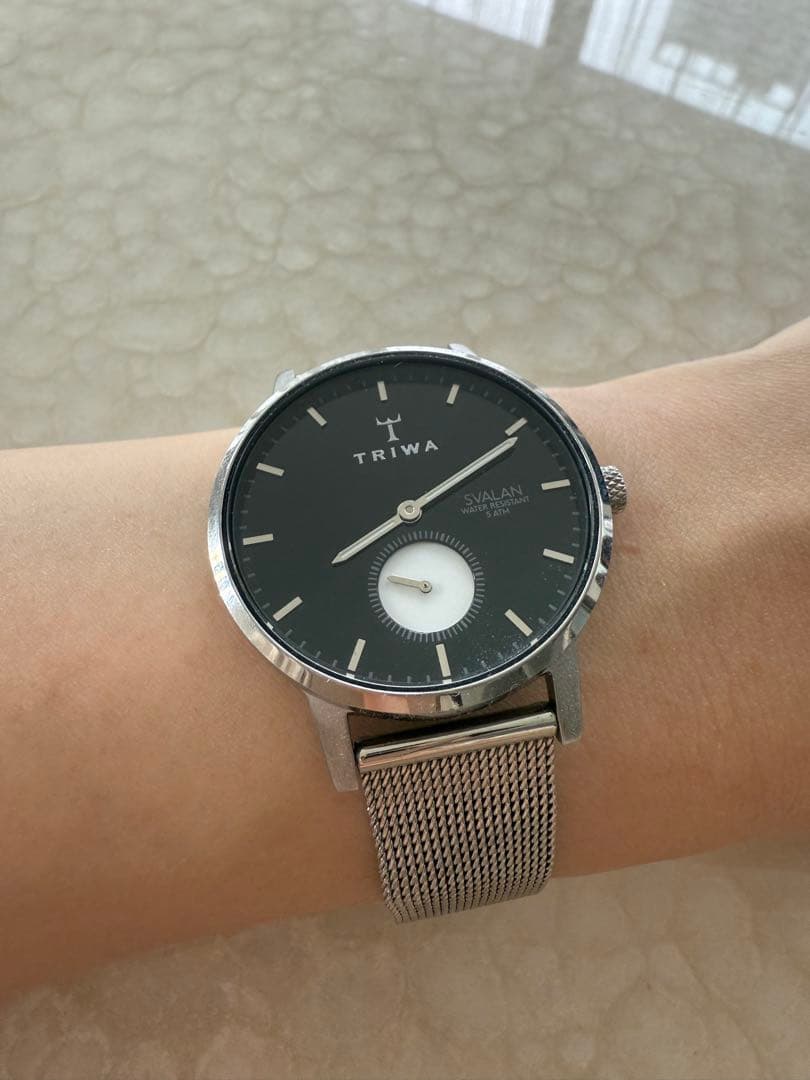 TRIWA Stockholm Black Mesh