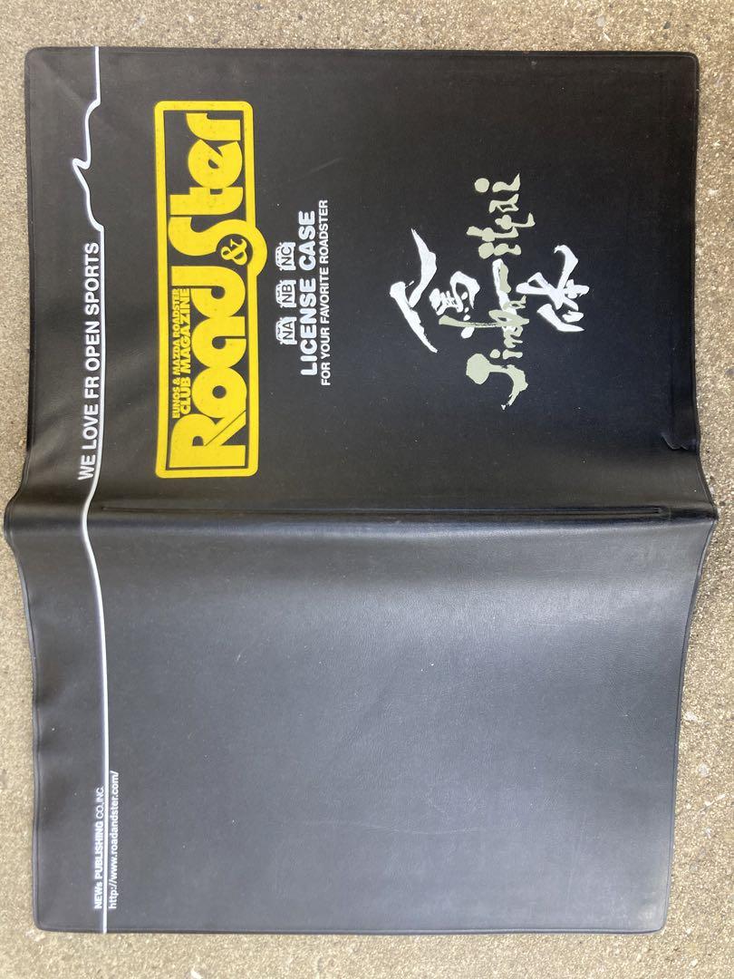 Out-of-print, non-sale item! Roadster-exclusive vehicle inspection case. Mazda Eunos