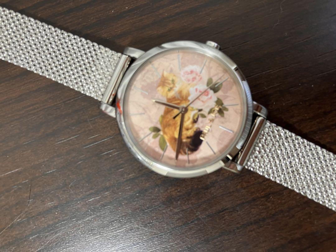 PAUL & JOE Romantic Nett  Cat  Ladies Watch