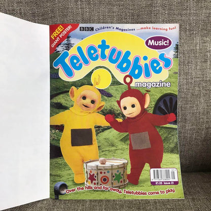 Tele-Tubbies Tele-Tubbies Magazine issue21 Rare
