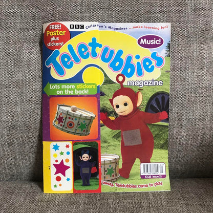 Tele-Tubbies Tele-Tubbies Magazine issue21 Rare