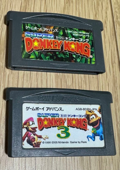 Super Donkey Kong & Super Donkey Kong 3 Set for Advance