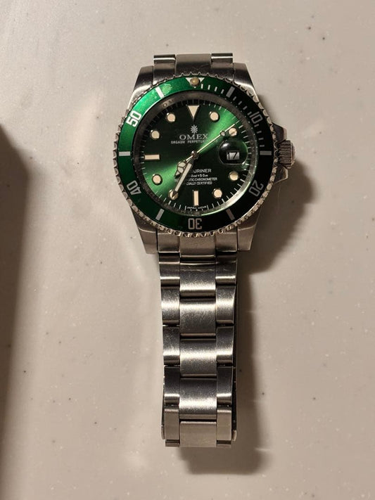 OMEX Omex Shablinna Silver Green [Excellent Condition]