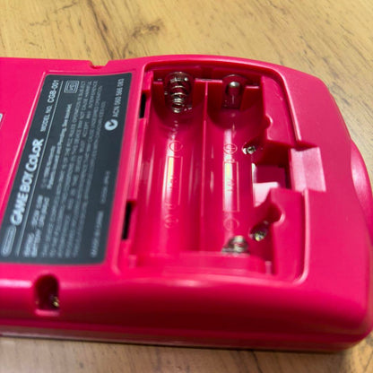 Beautiful condition Game Boy Color Red Main Unit Nintendo With Box