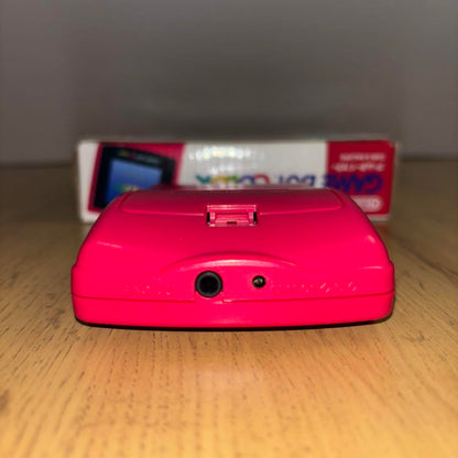 Beautiful condition Game Boy Color Red Main Unit Nintendo With Box