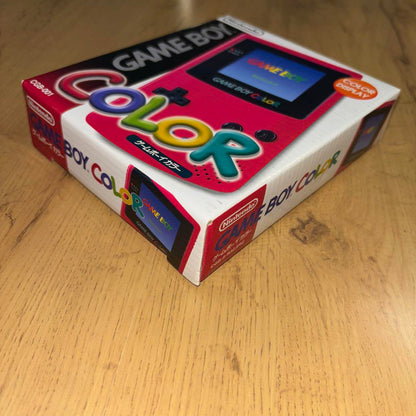 Beautiful condition Game Boy Color Red Main Unit Nintendo With Box