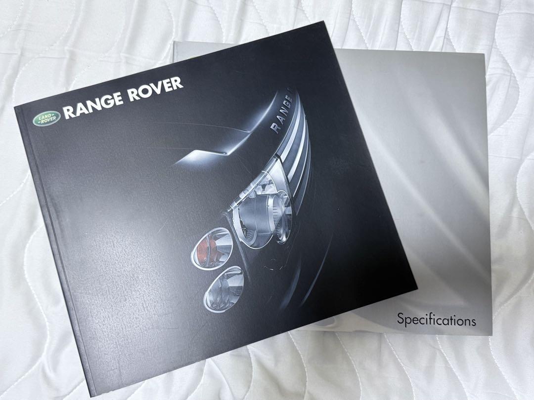 2002 Third-Generation Range Rover Catalogue Specifications
