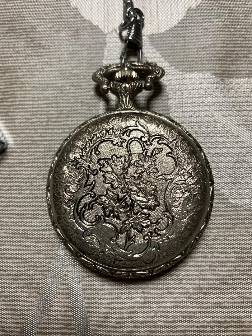 Pocket Watch with Lock and Case [JUSTY]