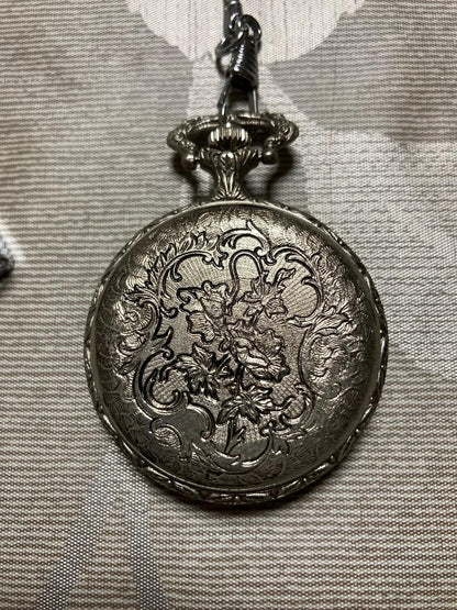Pocket Watch with Lock and Case [JUSTY]