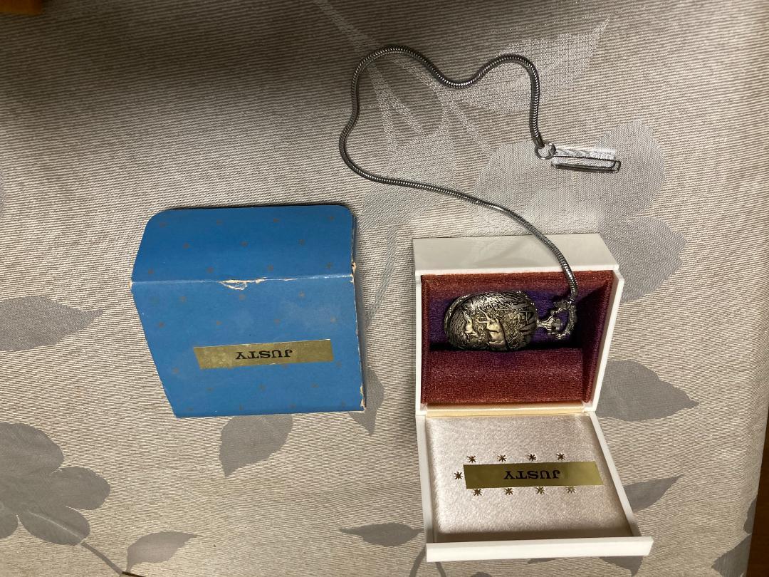 Pocket Watch with Lock and Case [JUSTY]