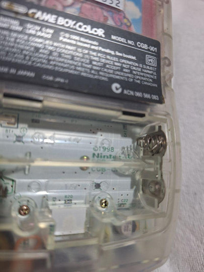 Game Boy Color Clear Body (Function Confirmed)