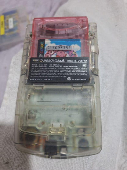 Game Boy Color Clear Body (Function Confirmed)