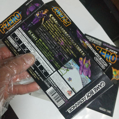Action confirmed guidebook attached F-ZERO for Game Boy Advance