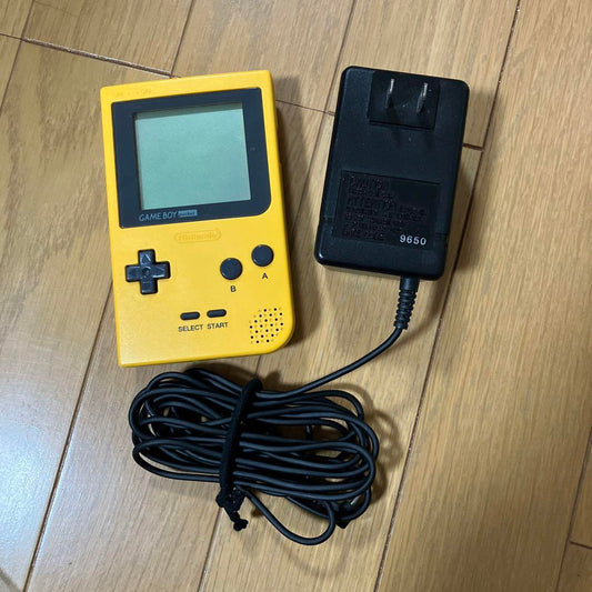 Game Boy Color Yellow AC Adapter Included