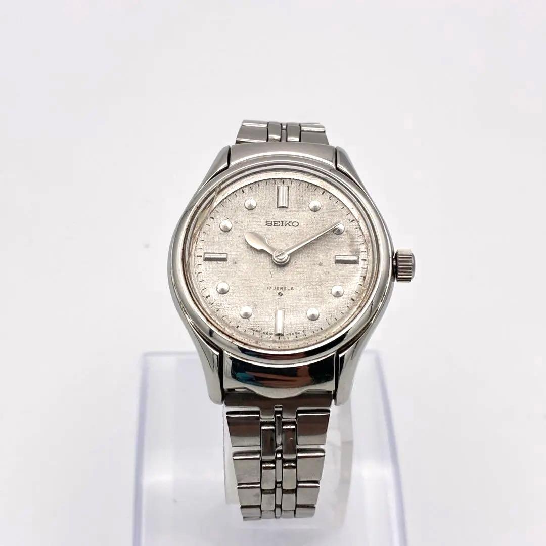 【Operational & Rare】SEIKO 6618-6000/Hand-Wound/For Visually Impaired/Suwa Seikosha