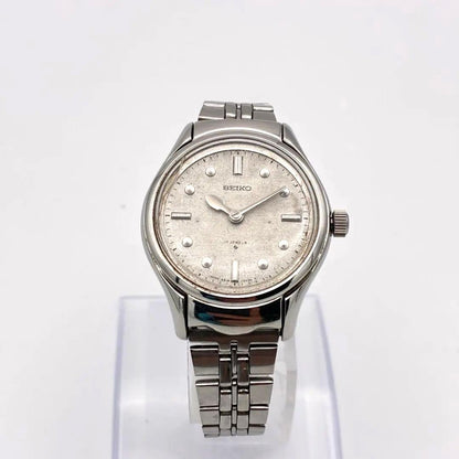 【Operational & Rare】SEIKO 6618-6000/Hand-Wound/For Visually Impaired/Suwa Seikosha